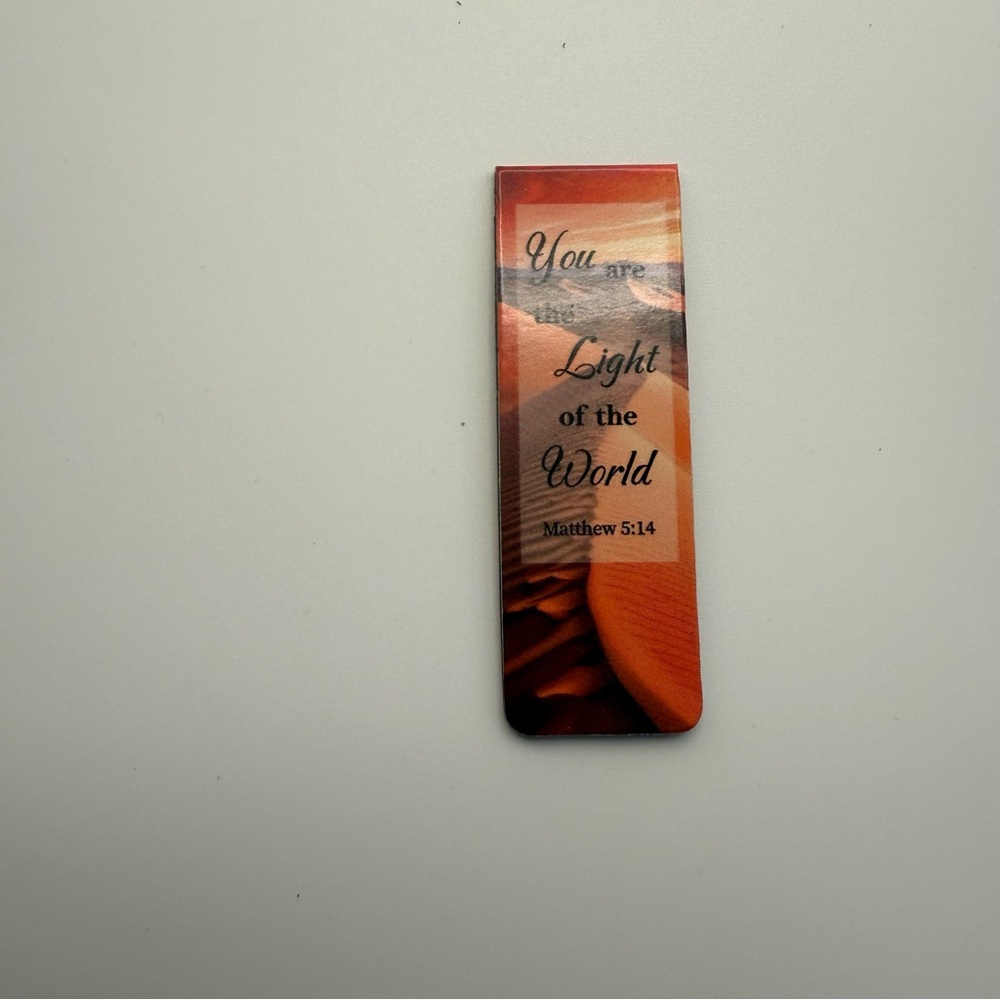 Inspirational Bookmark with Bible Verse‎